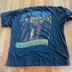 *NSYNC Vintage Graphic Black Short Sleeve Tee